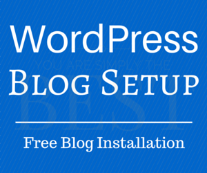 Wordpress Setup
